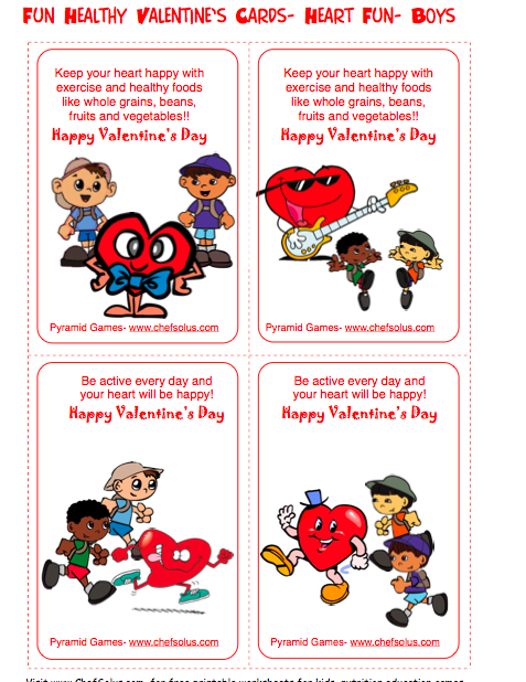 print free valentines for kids to give