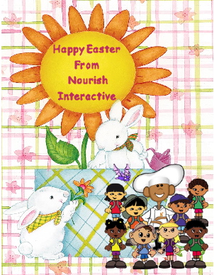 nutrition education fun for kids for easter