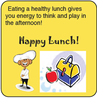 printable free healthy lunch notes