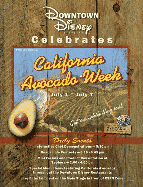 national california avocado week