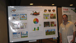 booth display at the childhood obesity conference 2009