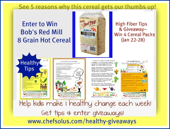 healthy whole grain cereal high fiber win giveaway