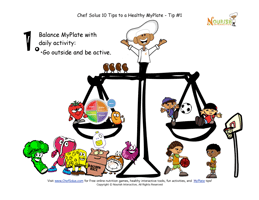 myplate healthy tips kids page