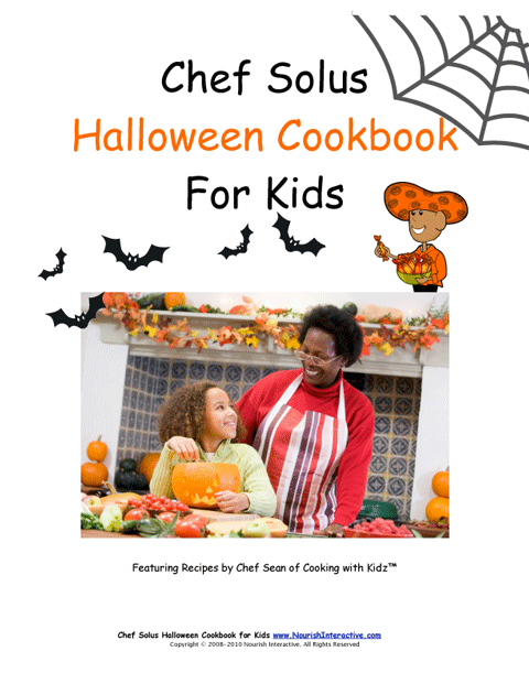 Halloween cookbook for kids