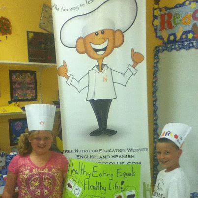 cooking with kids Chef Sean program